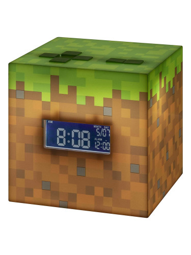 Часовник/будилник Paladone Minecraft Alarm Clock
