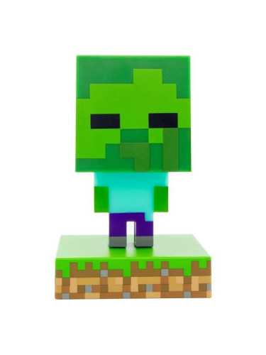 Статуетка Paladone Minecraft Zombie Icon Lamp
