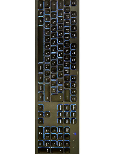 HAMA Жична Клавиатура "CK-400", Х-структурна, USB-A, USB-C, AI бутон, 