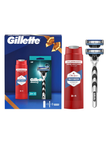 Gillette Whitewater + Mach3 Gift Set подаръчен комплект за мъже