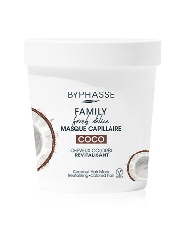 BYPHASSE Coco маска-грижа за боядисана коса 250 мл.