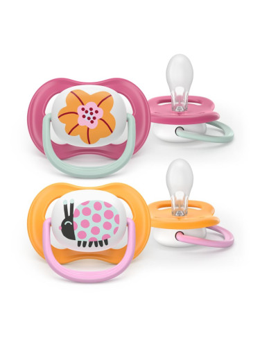 Philips Avent Ultra Air SCF080/27 6-18 m биберон Girl 2 бр.
