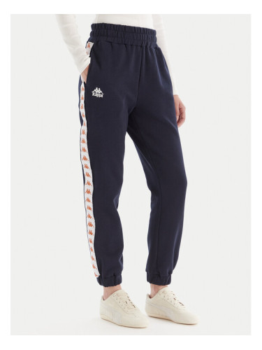 Kappa Долнище анцуг 311M8HW R10 Тъмносин Regular Fit