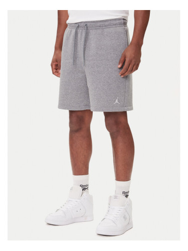 Nike Спортни шорти FV7285 091 Сив Regular Fit