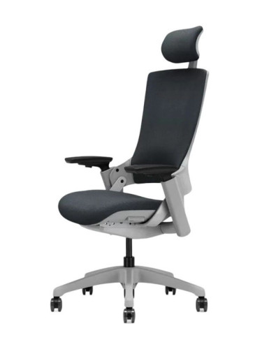  Ергономичен стол Antares - MELLET, сив