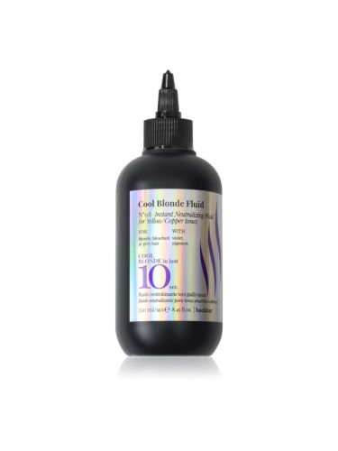 FarmaVita Backbar тониращ флуид за студени руси нюанси 250 мл.