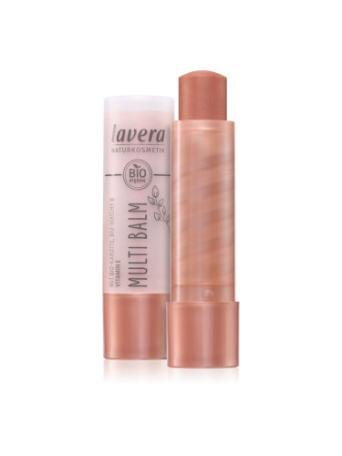 Lavera Multi Balm мултифункционален балсам за устни и скули цвят 03 Sundown Gold 4.5 гр.