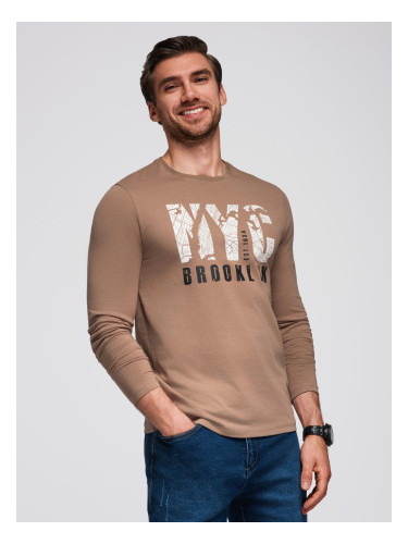 Мъжка тениска с дълъг ръкав NYC Brooklyn