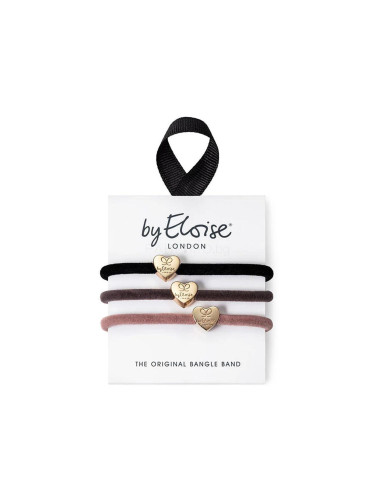 By Eloise London Set Sumptious Velvet Ластик за коса за жени 1 бр