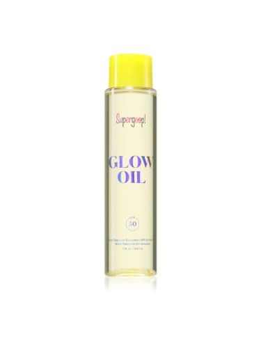 Supergoop! Glow Oil олио за тяло SPF 50 148 мл.