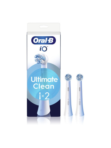 Oral-B iO Ultimate Clean резервни глави за четка за зъби White 2 бр.