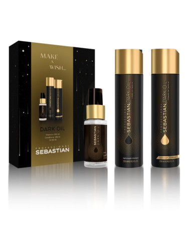 Sebastian Professional Dark Oil Set подаръчен комплект за хидратация и блясък