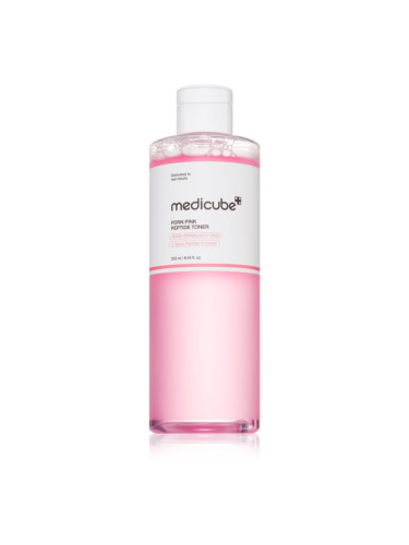 Medicube PDRN Pink Cica Soothing Toner озаряващ тоник за лице за стягане на кожата 250 мл.