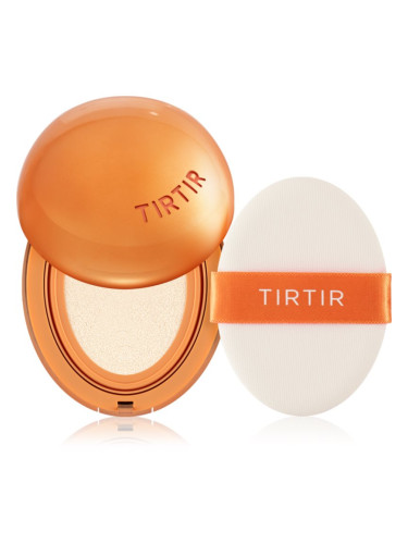 TIRTIR Mask Fit AI Fliter Cushion Mini дълготраен грим в гъбичка с матиращ ефект цвят 13N Fair Ivory 4.5 гр.