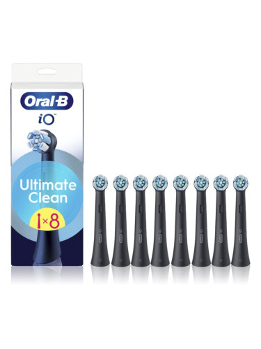Oral-B iO Ultimate Clean резервни глави за четка за зъби Black 8 бр.