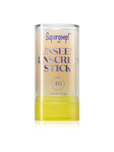 Supergoop! Unseen Sunscreen слънцезащитен стик SPF 40 20 гр.
