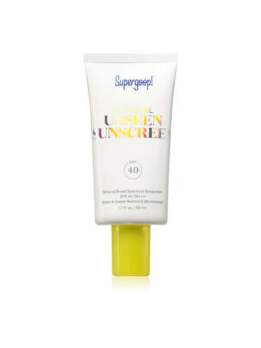 Supergoop! Mineral Unseen Sunscreen слънцезащитен минерален крем SPF 40 50 мл.