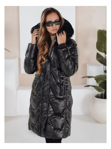 Дамско зимно яке ELECIO черно