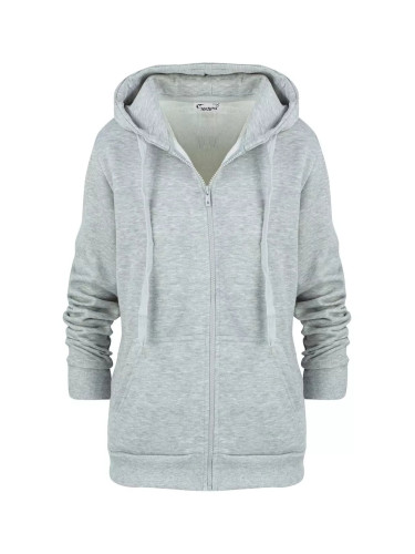 Pri Unzipped kangaroo sweatshirt with hood SELENA