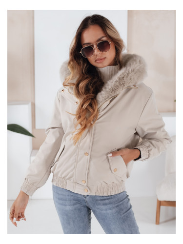 Дамско зимно яке VESSADA с косъм