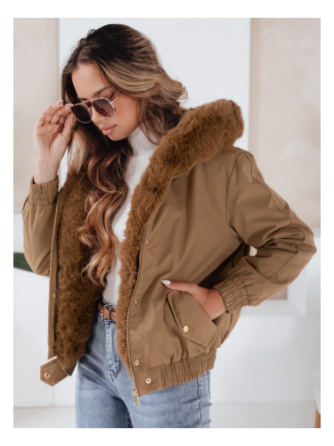 Дамско зимно яке VESSADA с косъм