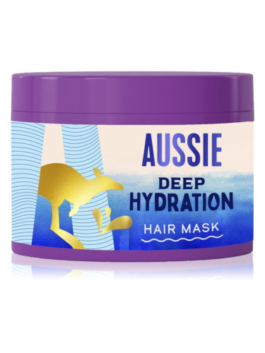Aussie Deep Hydration Hair Mask интензивна хидратираща маска за суха и увредена коса 500 мл.