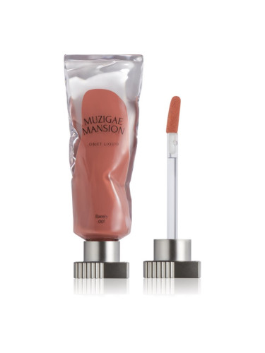 MUZIGAE MANSION Objet Liquid дълготрайно течно червило с матиращ ефект цвят 001 Barely 6 мл.