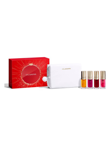 Clarins Lip Comfort Oil Holiday Season подаръчен комплект