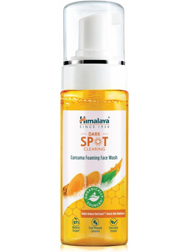 Dark Spot Пяна с Куркума за измиване на лице, Himalaya Wellness, 150 ml