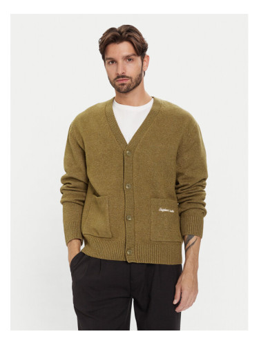 Jack & Jones Кардиган Norrebro 12282732 Зелен Loose Fit