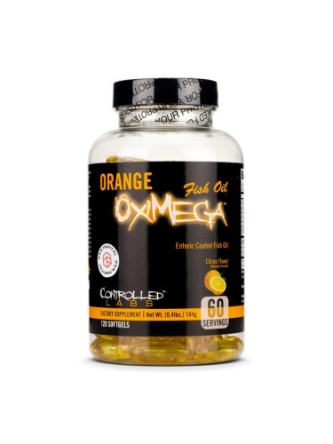 CONTROLLED LABS  Orange OxiMega FISH OIL  120 Дражета