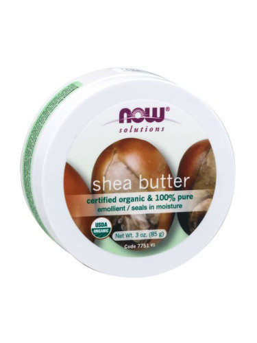 NOW - Био масло от Ший - SHEA BUTTER ORGANIC TRAVEL SIZE - 89 ml