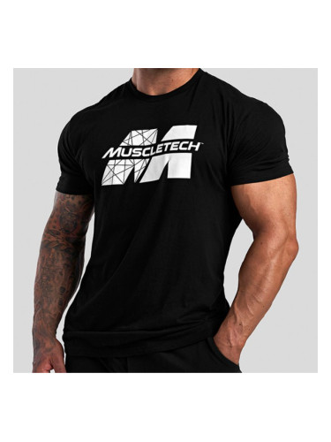 MuscleTech - Черна спортна тениска