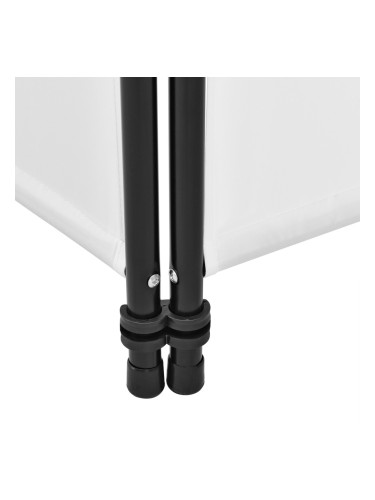 Разделител Huesca 6 части 300x171 см бял