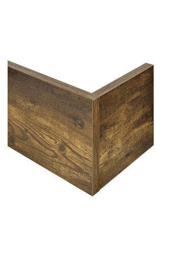 Стенен рафт Grimstad 119 x 18 x 55 cm Тъмен дървесен тон