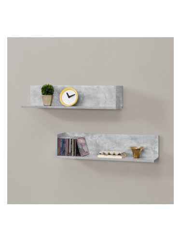 Комплект стенен рафт Elverum от 2 бр