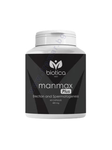 МЕНМАКС ПЛЮС капсули * 60 БИОТИКА