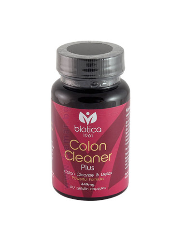 КОЛОН КЛИЙНЪР ПЛЮС 449 мг капсули * 60 БИОТИКА