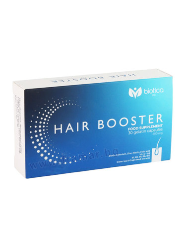 ХЕЪР БУСТЕР капсули * 30 БИОТИКА