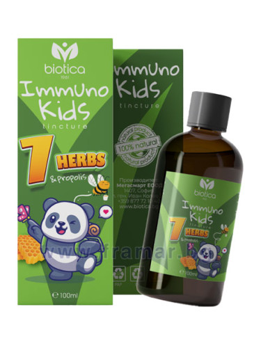 ИМУНО КИДС тинктура 100 мл БИОТИКА