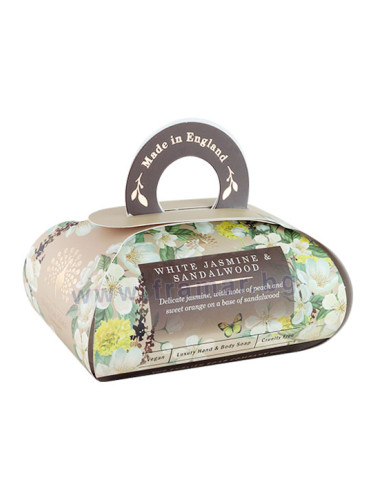 САПУН ИНГЛИШ СОУП КАМПЪНИ БЯЛ ЖАСМИН И САНДАЛОВО ДЪРВО 260 г
