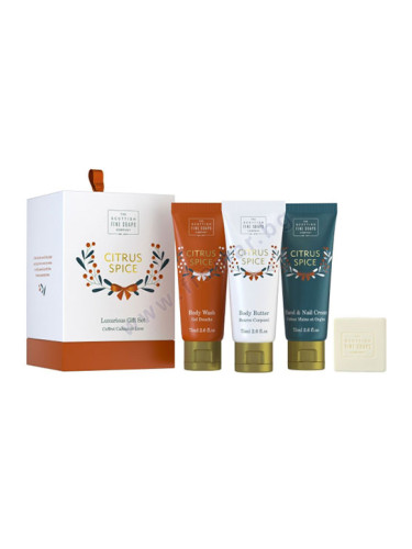 СКОТИШ ФАЙН КОМПЛЕКТ ЦИТРУС И КАНЕЛА - ПРОДУКТИ ЗА ТЯЛО