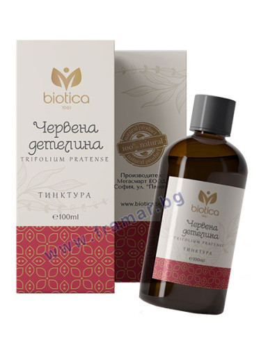 ЧЕРВЕНА ДЕТЕЛИНА тинктура 100 мл БИОТИКА