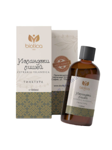 ИСЛАНДСКИ ЛИШЕЙ тинктура 100 мл БИОТИКА
