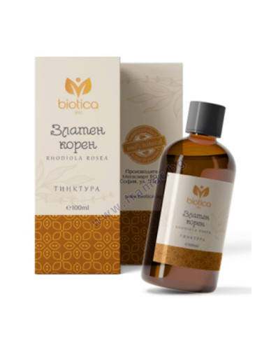 ЗЛАТЕН КОРЕН тинктура 100 мл БИОТИКА