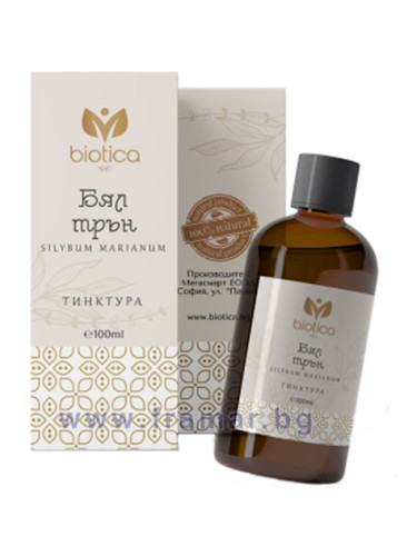 БЯЛ ТРЪН тинктура 100 мл БИОТИКА