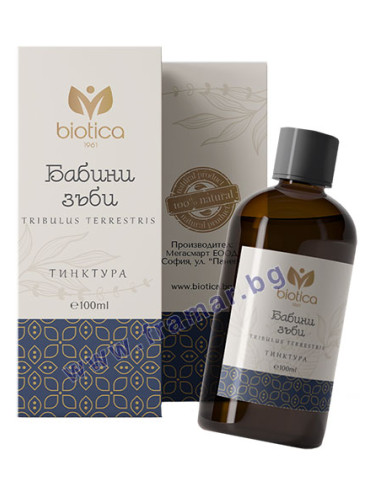 БАБИНИ ЗЪБИ тинктура 100 мл БИОТИКА