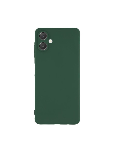 Силиконов кейс iPaky матиран, За Samsung Galaxy A07, Тъмнозелен