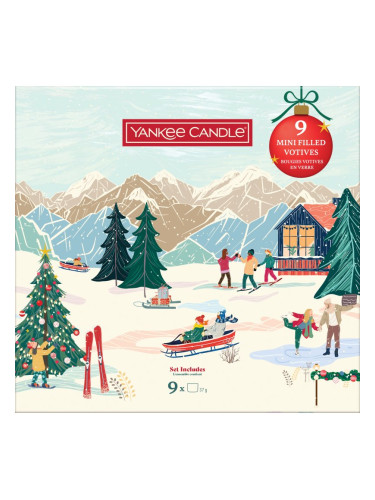 Yankee Candle Christmas Collection 9 Votive Candles подаръчен комплект
