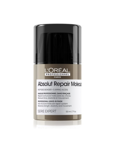 L’Oréal Professionnel Serie Expert Absolut Repair Molecular възстановяваща маска за увредена коса 50 мл.